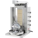 Gas Gyros-/ Dönergrill - 4 Brenner - max. 35kg - 10.8kW