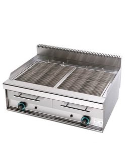 Gas Wassergrill - 18kW - 2 Brenner - 870x650x440mm