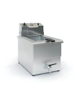 Elektro Fritteuse - 12 Liter - 7,5kW - mit Ablasshahn